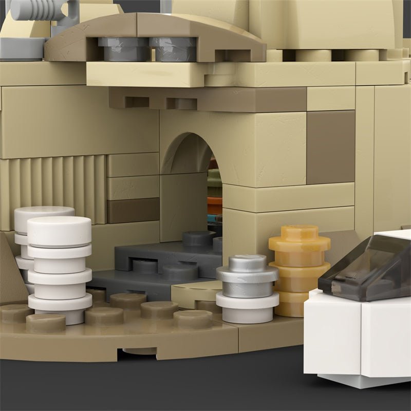 MOC - 57537 Micro Mos Eisley Cantina - LesDiy - Klemmbausteine