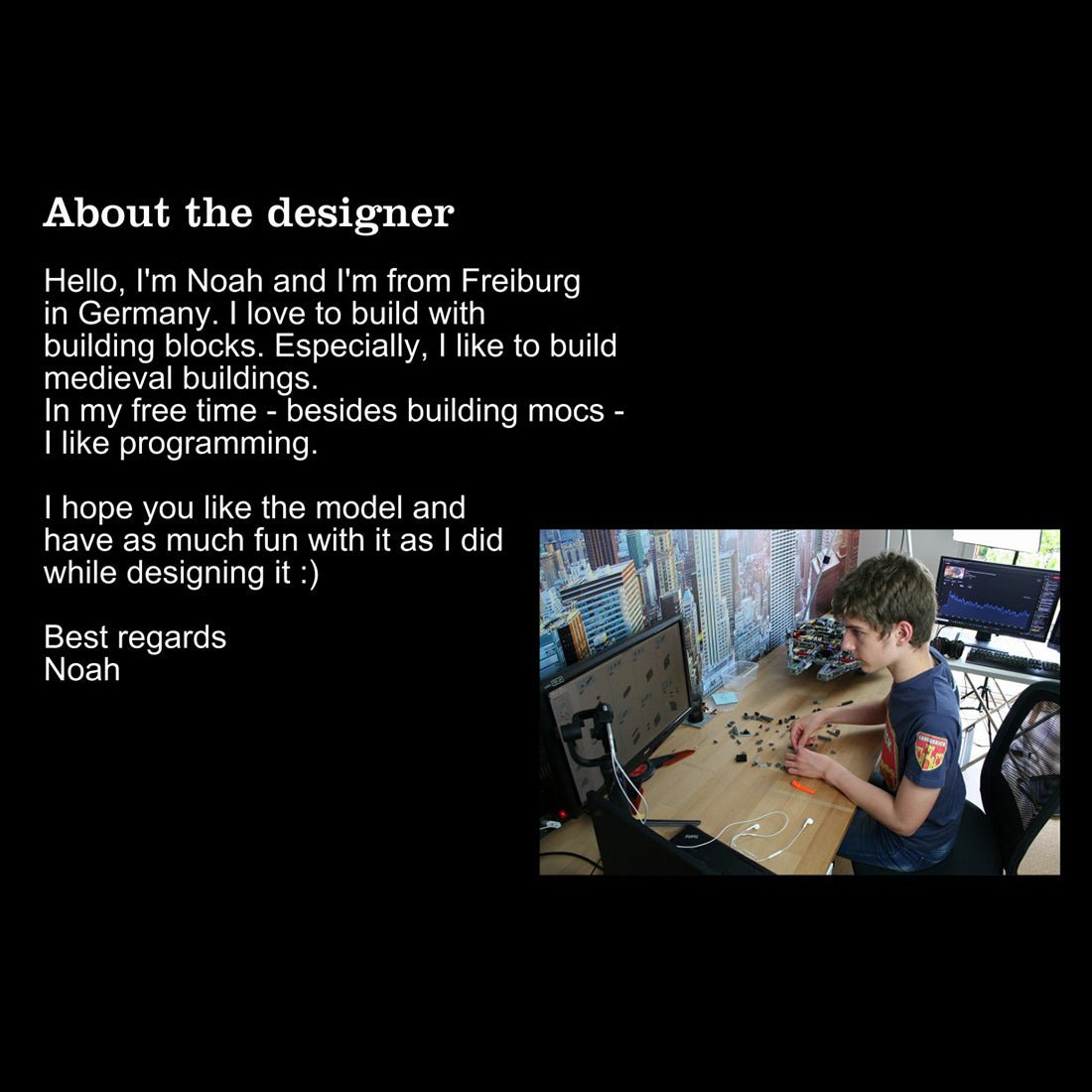 MOC - 58003 Mittelalterliches Bauernhaus - LesDiy - Klemmbausteine