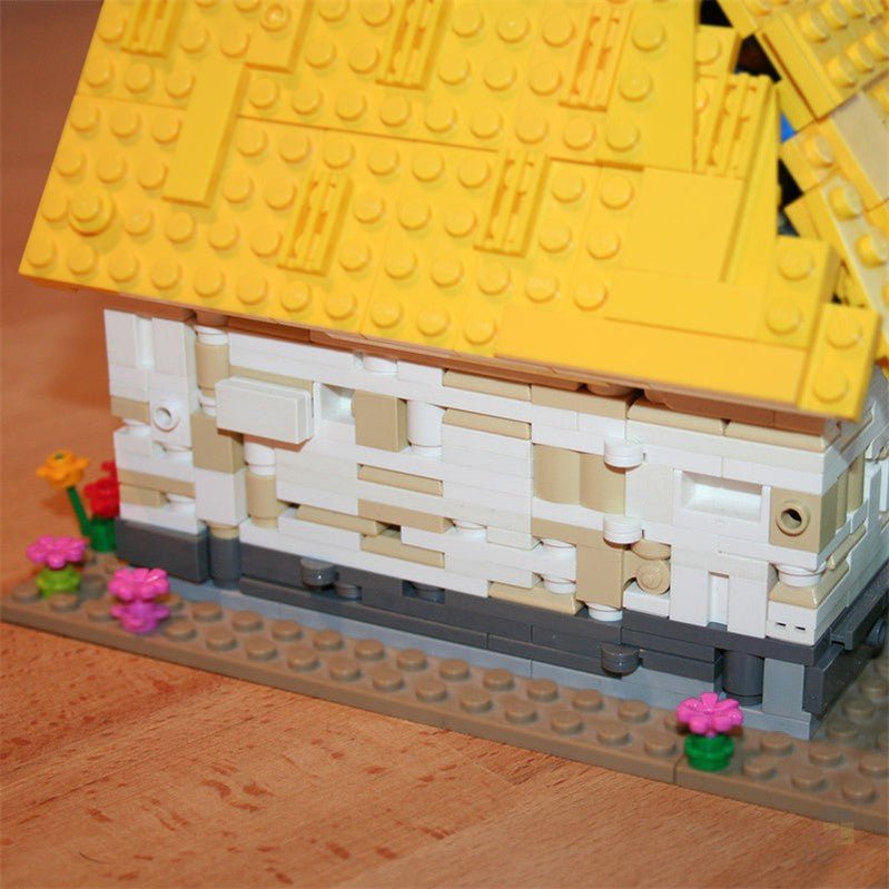 MOC - 58003 Mittelalterliches Bauernhaus - LesDiy - Klemmbausteine