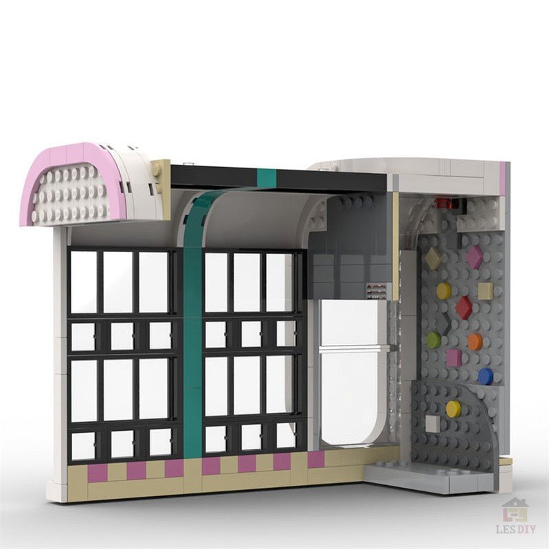 MOC - 58435 Jim's Bowling Alley & Diner Klemmbausteine - LesDiy - Klemmbausteine