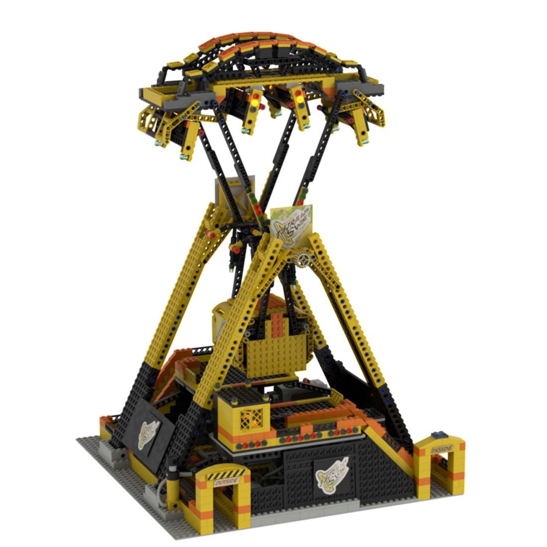 MOC - 59384 Thriller Swing Klemmbausteine - LesDiy - Klemmbausteine