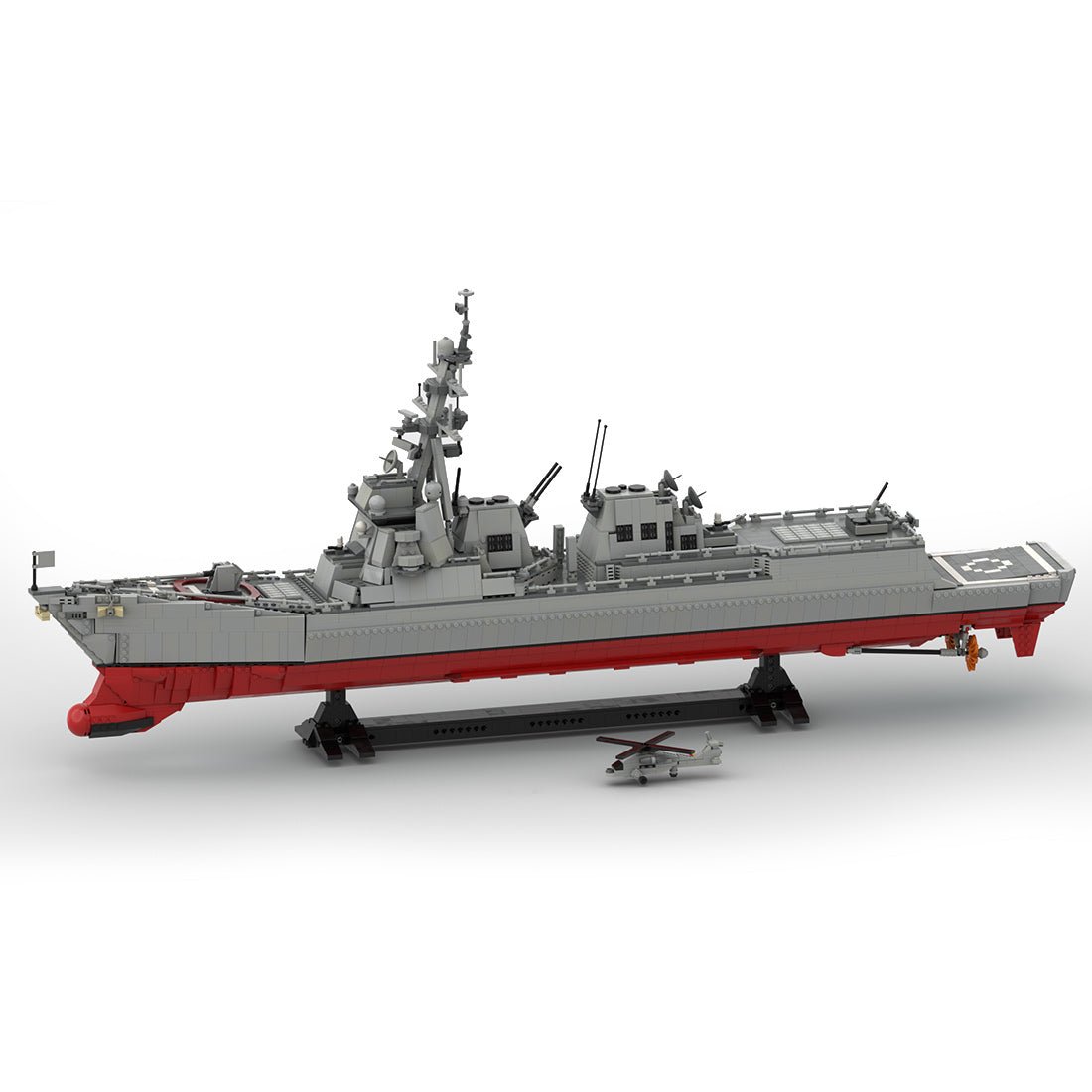 MOC - 60001 Arleigh Burke Destroyer Class IIA Klemmbausteine - LesDiy - Klemmbausteine