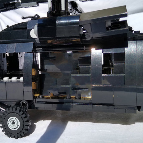 MOC - 60106 UH - 60 Black Hawk Hubschrauber Klemmbausteine - LesDiy - Klemmbausteine