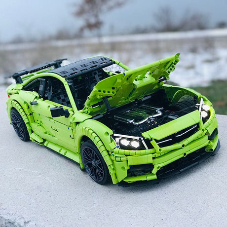 MOC - 60193 Mercedes Benz C63 AMG Klemmbausteine - LesDiy - Klemmbausteine