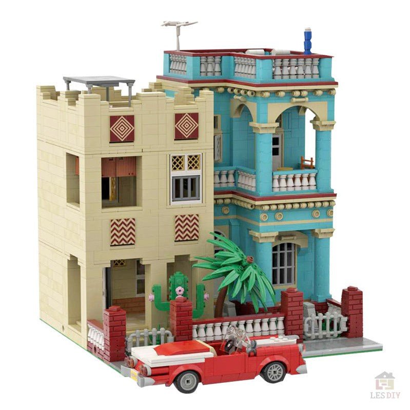 MOC - 60270 Havana Haus Klemmbausteine - LesDiy - Klemmbausteine