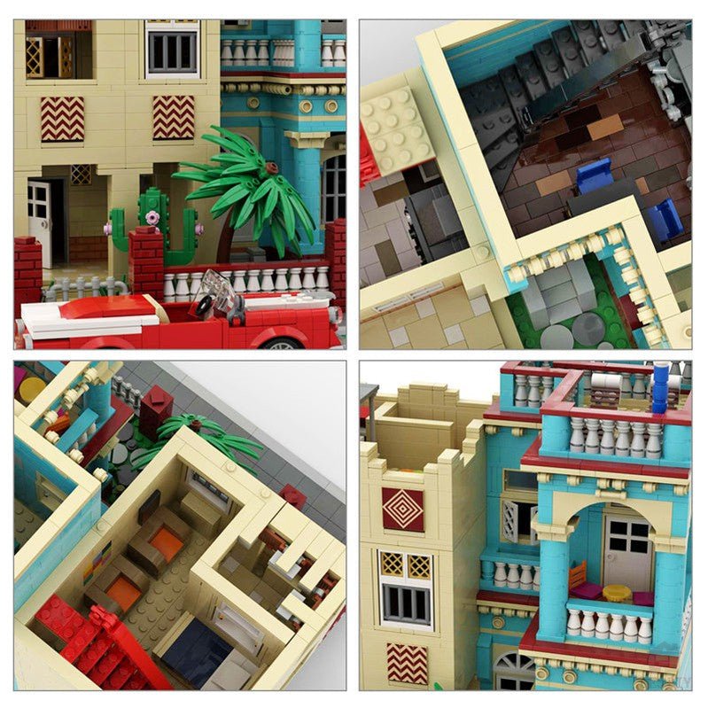 MOC - 60270 Havana Haus Klemmbausteine - LesDiy - Klemmbausteine