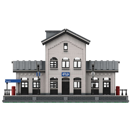 MOC - 60485 Vught Train Station Klemmbausteine - LesDiy - Klemmbausteine