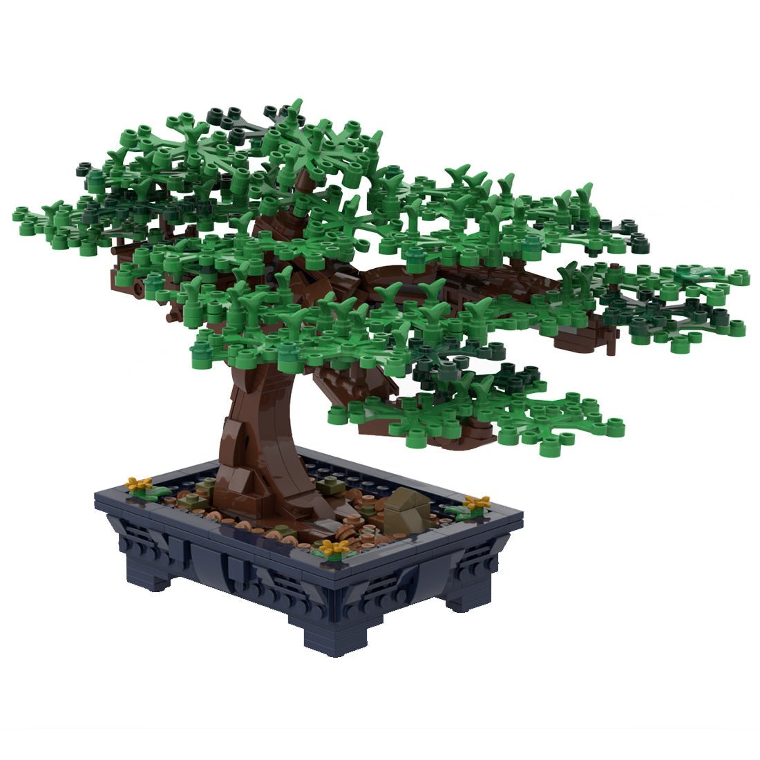 MOC - 62184 Blumentopf Klemmbausteine - LesDiy - Klemmbausteine