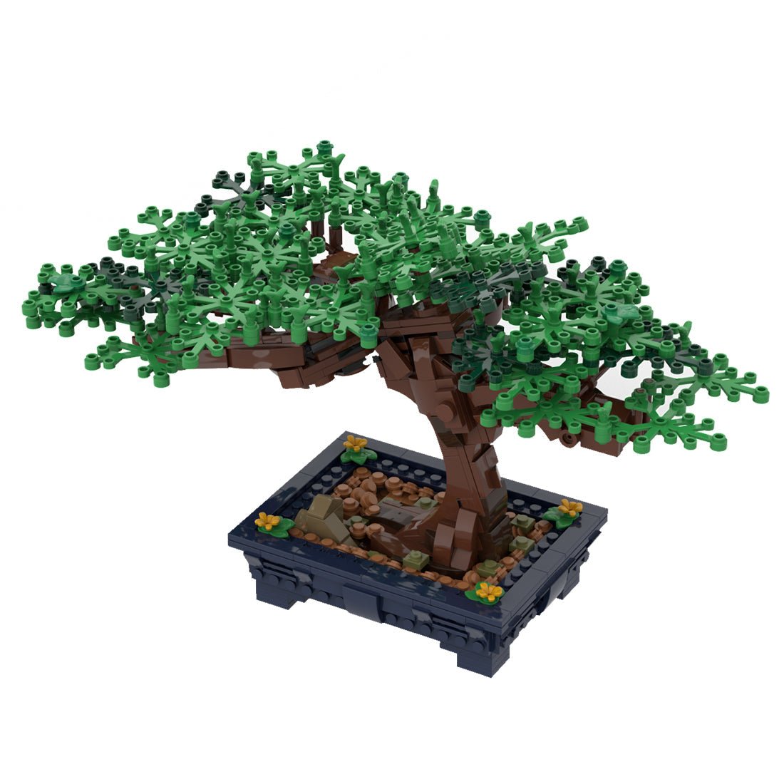 MOC - 62184 Blumentopf Klemmbausteine - LesDiy - Klemmbausteine