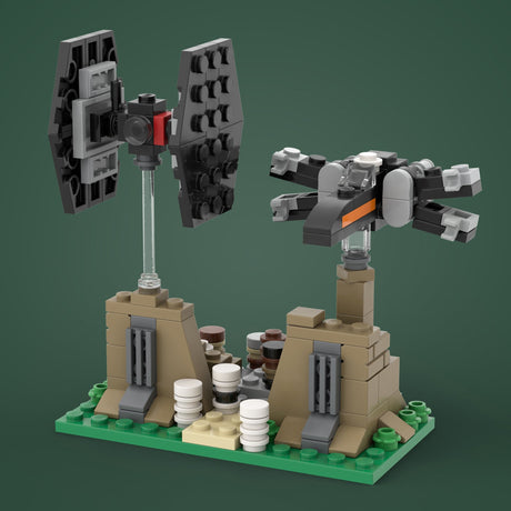 MOC - 63463 Micro Battle on Takodana Klemmbausteine - LesDiyproduct_type##