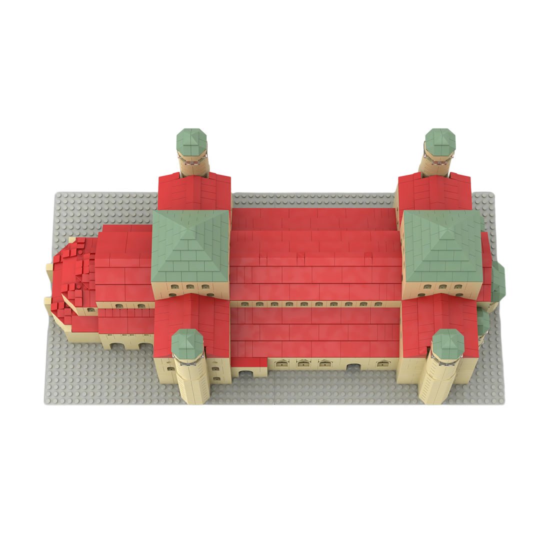 MOC - 63638 St. Michael's Church Klemmbausteine - LesDiy - Klemmbausteine