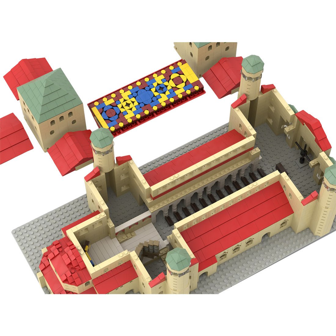 MOC - 63638 St. Michael's Church Klemmbausteine - LesDiy - Klemmbausteine