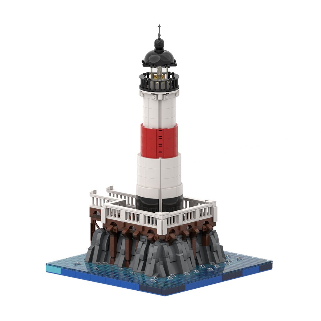 MOC - 63795 Lighthouse Klemmbausteine - LesDiy - Klemmbausteine