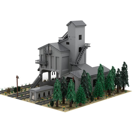 MOC - 64664 Modern Coaling Tower Klemmbausteine - LesDiy - Klemmbausteine