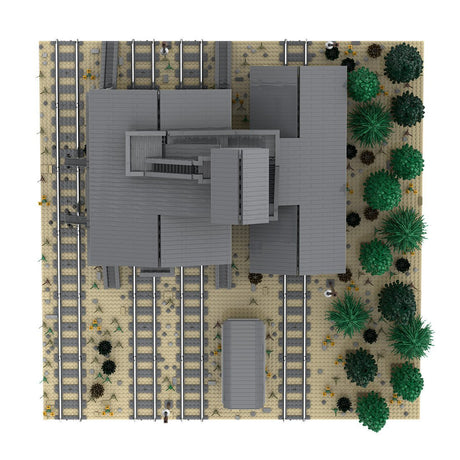 MOC - 64664 Modern Coaling Tower Klemmbausteine - LesDiy - Klemmbausteine