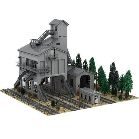 MOC - 64664 Modern Coaling Tower Klemmbausteine - LesDiy - Klemmbausteine
