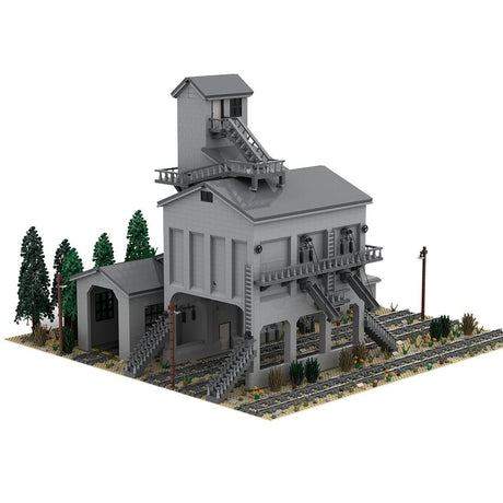 MOC - 64664 Modern Coaling Tower Klemmbausteine - LesDiy - Klemmbausteine