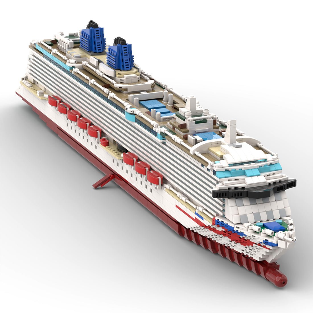 MOC - 65198 MS Britannia Bausteinboot Klemmbausteine - LesDiy - Klemmbausteine