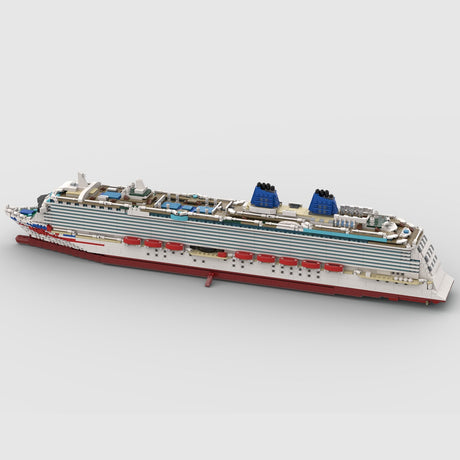 MOC - 65198 MS Britannia Bausteinboot Klemmbausteine - LesDiy - Klemmbausteine