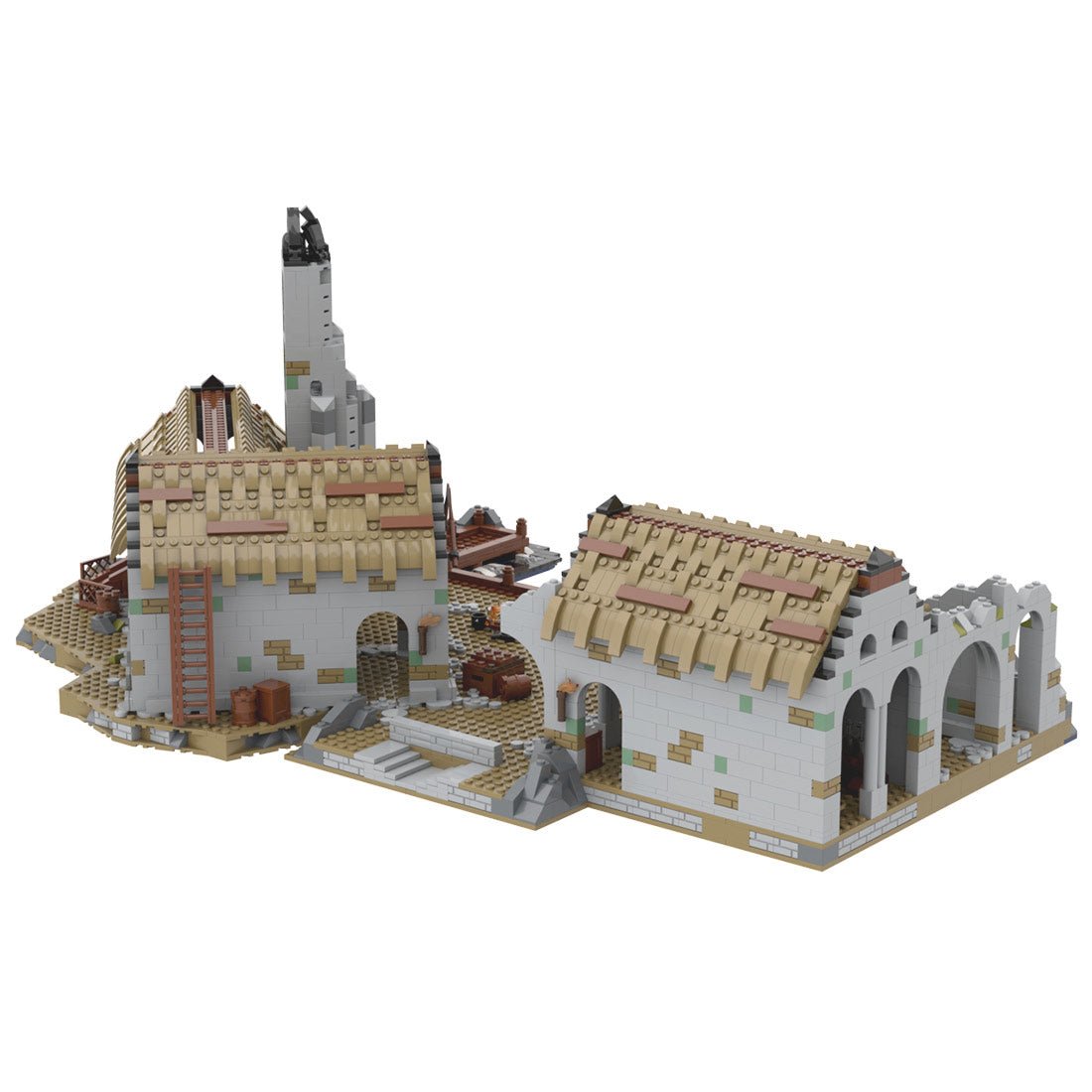 MOC - 65405 Hafen von Harlond - LesDiy - Klemmbausteine
