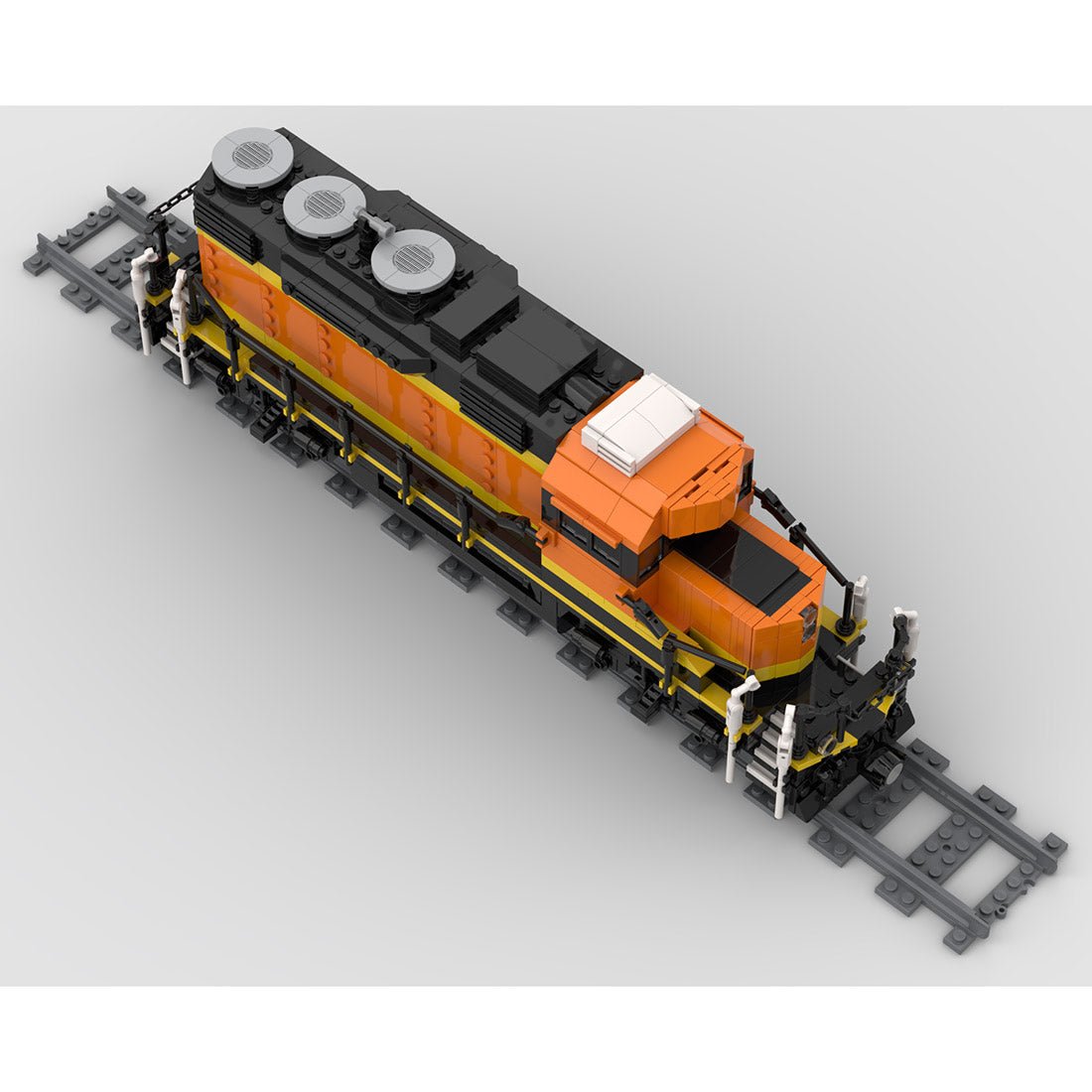 MOC - 66357 BNSF SD28P (Refreshed) Klemmbausteine - LesDiy - Klemmbausteine
