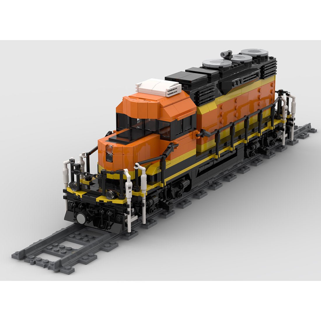 MOC - 66357 BNSF SD28P (Refreshed) Klemmbausteine - LesDiy - Klemmbausteine
