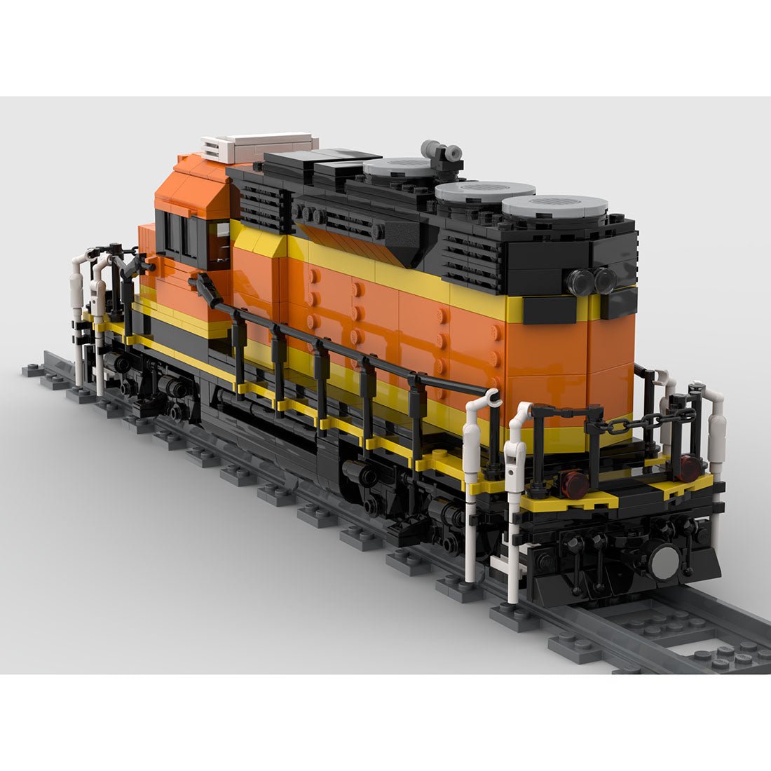 MOC - 66357 BNSF SD28P (Refreshed) Klemmbausteine - LesDiy - Klemmbausteine