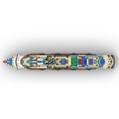 MOC - 67085 Carnival Dream Bausteinboot Klemmbausteine - LesDiy - Klemmbausteine