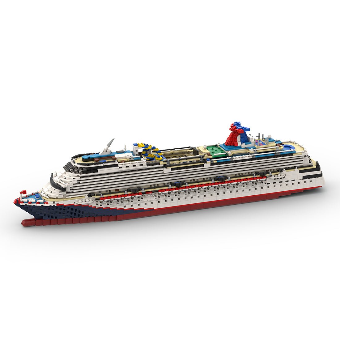 MOC - 67085 Carnival Dream Bausteinboot Klemmbausteine - LesDiy - Klemmbausteine