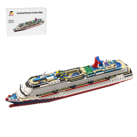 MOC - 67085 Carnival Dream Bausteinboot Klemmbausteine - LesDiy - Klemmbausteine