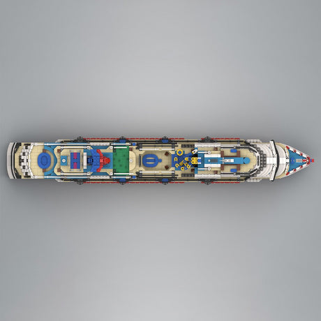 MOC - 67085 & MOC - 174910 1/400 Scale Carnival Dream Klemmbausteine - LesDiy - Klemmbausteine