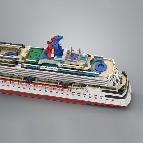 MOC - 67085 & MOC - 174910 1/400 Scale Carnival Dream Klemmbausteine - LesDiy - Klemmbausteine