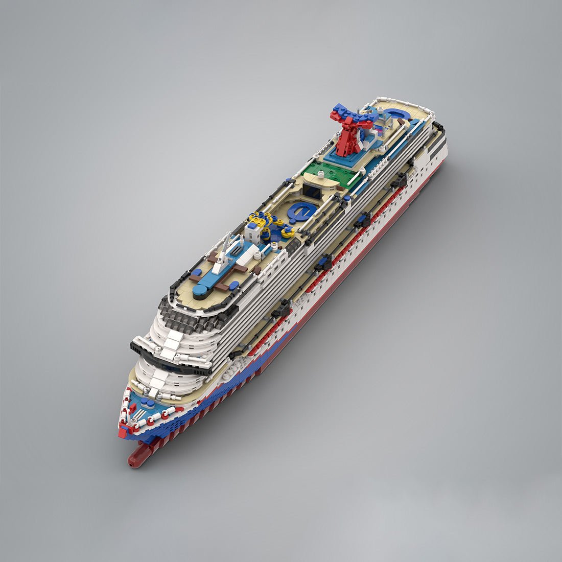 MOC - 67085 & MOC - 174910 1/400 Scale Carnival Dream Klemmbausteine - LesDiy - Klemmbausteine