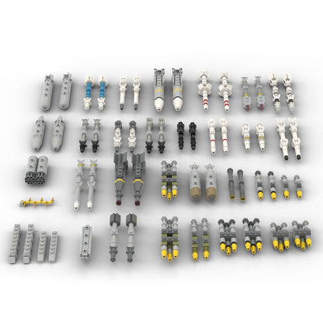 MOC - 67479 Aircraft WEAPON PACK | 1:35 Scale Klemmbausteine - LesDiy - Klemmbausteine