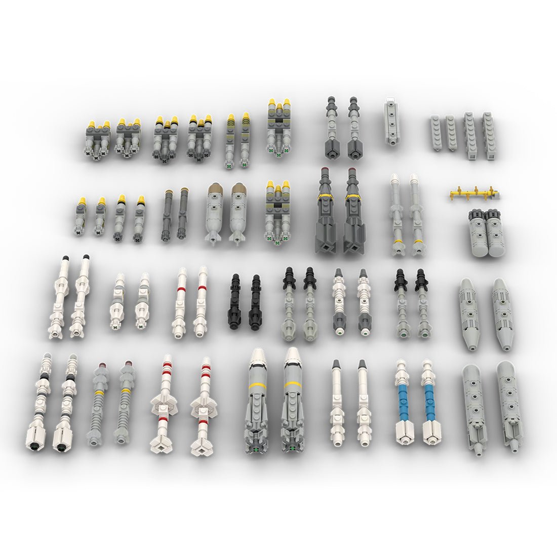 MOC - 67479 Aircraft WEAPON PACK | 1:35 Scale Klemmbausteine - LesDiy - Klemmbausteine