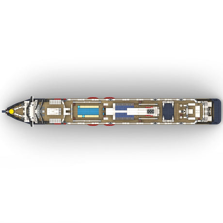 MOC - 68011 Mein Schiff 3 Klemmbausteine - LesDiy - Klemmbausteine