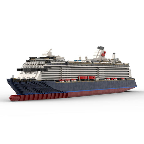 MOC - 68011 Mein Schiff 3 Klemmbausteine - LesDiy - Klemmbausteine