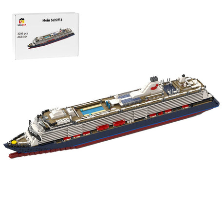 MOC - 68011 Mein Schiff 3 Klemmbausteine - LesDiy - Klemmbausteine