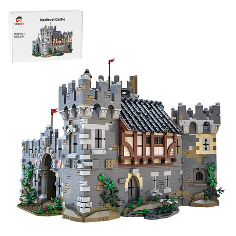 MOC - 68151 Löwen Burg Klemmbausteine - LesDiy - Klemmbausteine