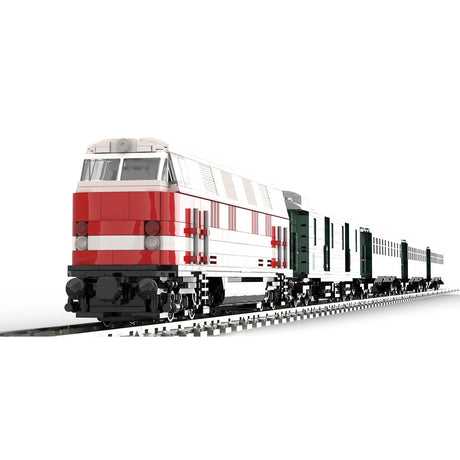 MOC - 68729+MOC - 183352+MOC - 183351 BR118 Train Klemmbuateine - LesDiy - Klemmbausteine