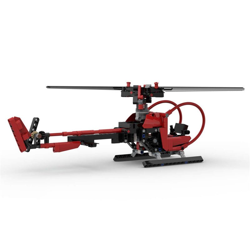 MOC - 68779 Hubschrauber - LesDiy - Klemmbausteine