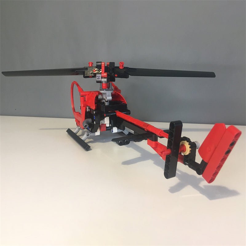 MOC - 68779 Hubschrauber - LesDiy - Klemmbausteine
