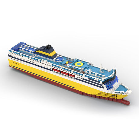 MOC - 69159 Lota Bausteinboot Klemmbausteine - LesDiy - Klemmbausteine