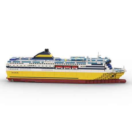 MOC - 69159 Lota Bausteinboot Klemmbausteine - LesDiy - Klemmbausteine