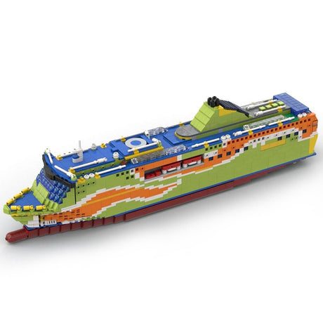 MOC - 69561 Superstar Bausteinboot Klemmbausteine - LesDiy - Klemmbausteine