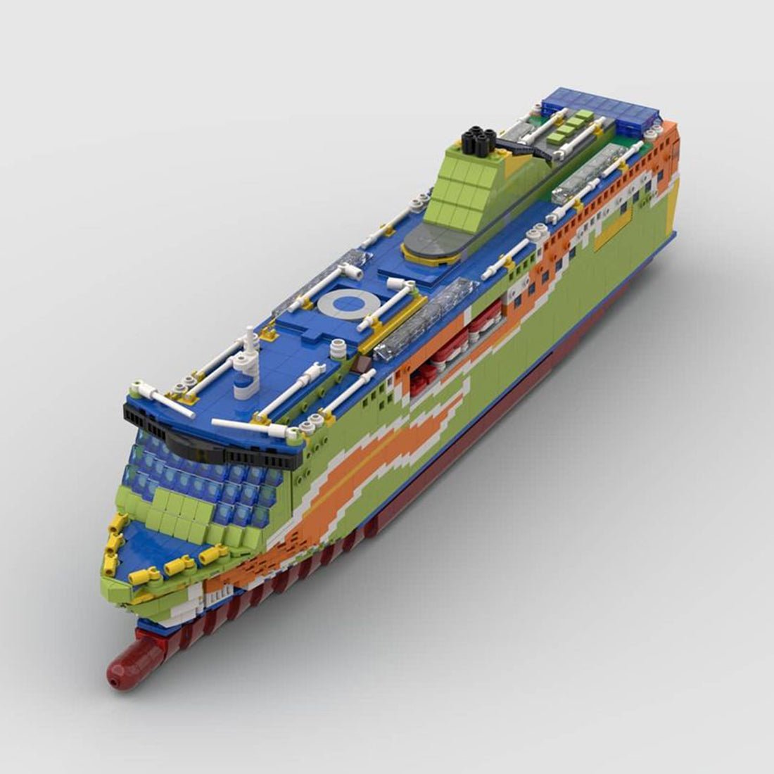 MOC - 69561 Superstar Bausteinboot Klemmbausteine - LesDiy - Klemmbausteine