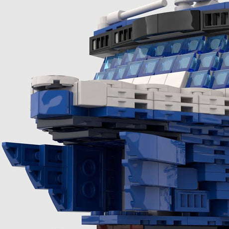 MOC - 70050 MS Finlandia Bausteinboot Klemmbausteine - LesDiy - Klemmbausteine