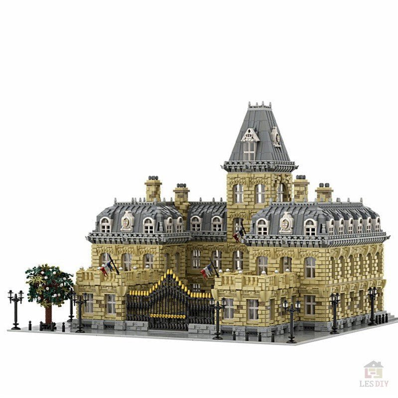 MOC - 70573 Französischer Palast 10 Jähriges Jubiläum - LesDiy - Klemmbausteine