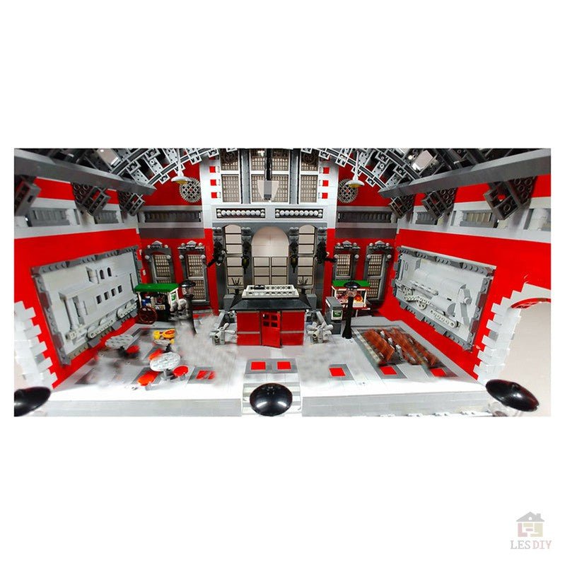 MOC - 72682 Der Bahnhof - LesDiy - Klemmbausteine