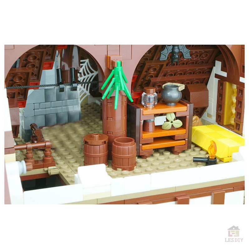 MOC - 72838 Mittelalter Taverne - LesDiy - Klemmbausteine